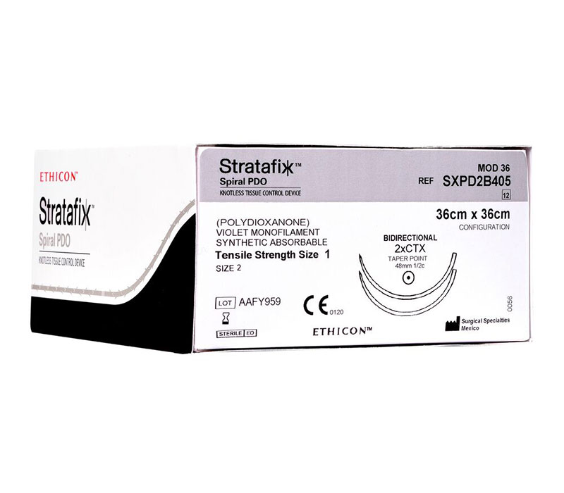 Ethicon Stratafix Spiral PDO Nahtmaterial, resorbierbar (12er-Pack) Ethicon Stratafix Spiral PDO Nahtmaterial, resorbierbar (12er-Pack)