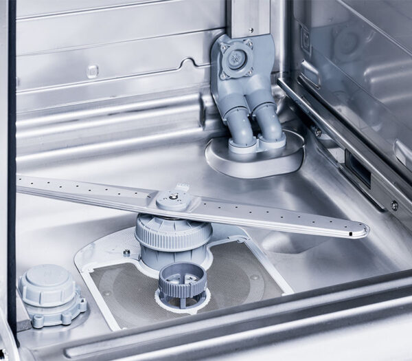 Melag MELAtherm 20 RDG passiveDRY mit Ophthalmologie-Set – Detailansicht Waschkammer