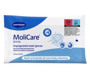 Hartmann Molicare Skin Feuchte Waschhandschuhe (8er-Pack)