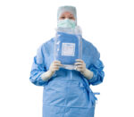 Hartmann Foliodress gown Blue Reinforced OP-Mantel