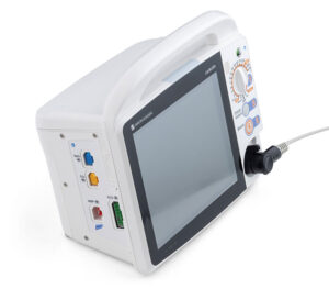 Nihon Kohden Cardiolife TEC-1031 Defibrillator (Anwendungsbeispiel mit Einmalelektroden)
