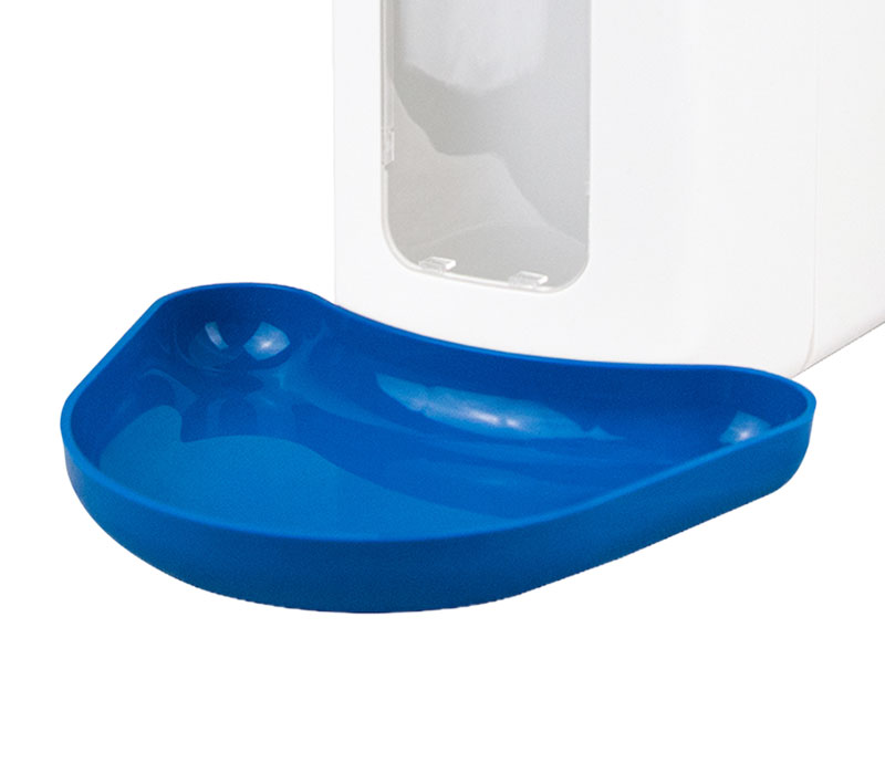Euraneg Tropfschale für Armhebelspender 500 ml / 1000 ml (Anwendungsbeispiel) Euraneg Tropfschale für Armhebelspender 500 ml / 1000 ml (Anwendungsbeispiel)