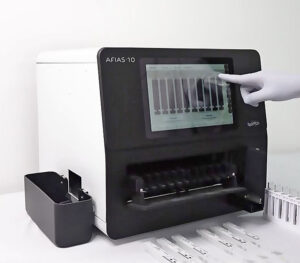 Boditech AFIAS-10 Notfallparameter Point-of-Care Analysesystem (Anwendungsbeispiel)