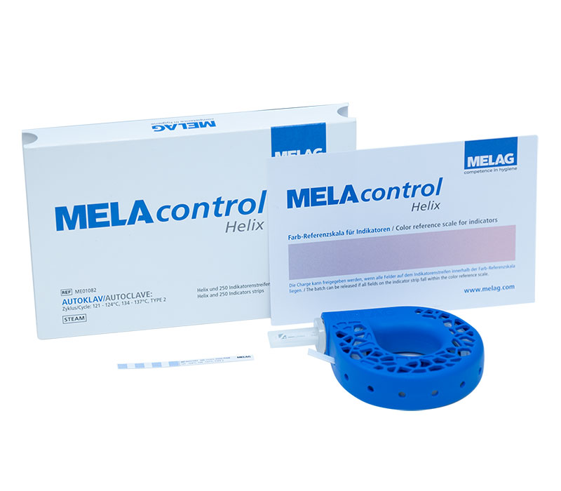Melag MELAcontrol Helix Prüfkörper-System inkl. 250 Teststreifen (ME01082) Melag MELAcontrol Helix Prüfkörper-System inkl. 250 Teststreifen (ME01082)