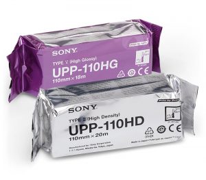 Sony Videoprinter-Papier, 110 mm
