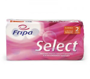 Fripa Select Toilettenpapier, 2-lagig