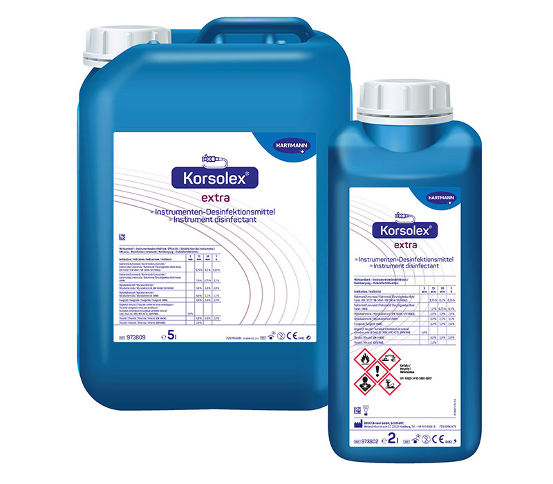 Hartmann Bode Korsolex® extra Instrumentendesinfektion Hartmann Bode Korsolex® extra Instrumentendesinfektion