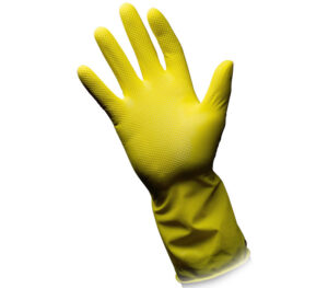 AMPri Clean-Comfort Labor- und Haushaltshandschuhe Latex PSA CE Cat. I