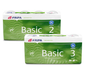 Fripa Basic Toilettenpapier, 2-/3-lagig