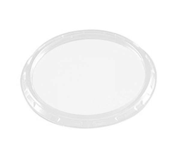 Klarsicht-Deckel für 200 ml Becher (100er-Pack)