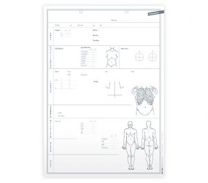 MED+ORG Anamnesebögen für Ganzkörper-Status