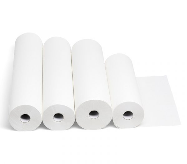 Liegenpapier Tissue, 2-lagig, hochweiß, 9 Rollen