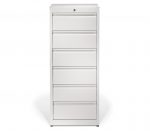 mauser client cardy Karteischrank (Anwendungsbeispiel mit Griffleiste)