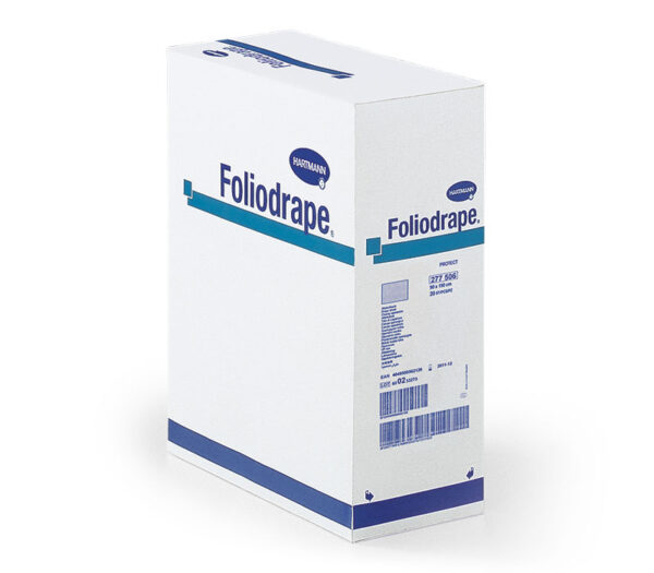 Hartmann Foliodrape Protect Abdecktücher, selbstklebend, 2-lagig – Packungsansicht