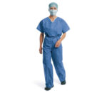 Hartmann Foliodress Suit Einmal-OP-Bereichskleidung – blau (Anwendungsbeispiel)