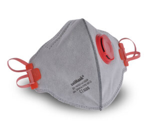 ZVG zetMask FFP2 NR D Feinstaubfiltermaske mit Ventil (10 x 15er-Pack)