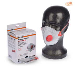 ZVG zetMask FFP2 NR D Feinstaubfiltermaske mit Ventil (10 x 15er-Pack)