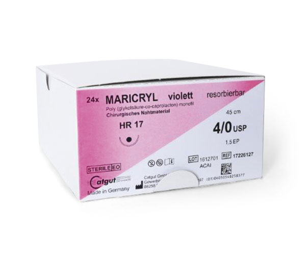 Catgut Maricryl® violett resorbierbares Nahtmaterial