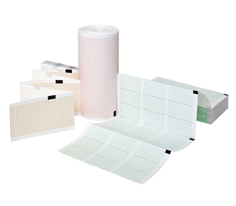 Registrierpapier für Cardioline/Cardiette-EKGs (Abbildung ähnlich) Registrierpapier für Cardioline/Cardiette-EKGs (Abbildung ähnlich)