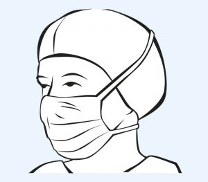 Hartmann Foliodress® mask Comfort Senso OP-Masken (Anwendungsbeispiel)