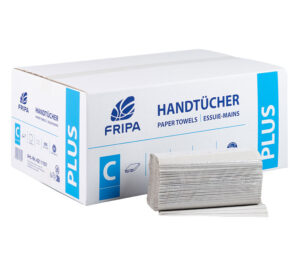 Fripa Plus Falthandtücher, C-Falz, 1-lagig