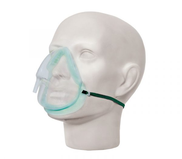 Intersurgical EcoLite Sauerstoffmaske (Anwendungsbeispiel)