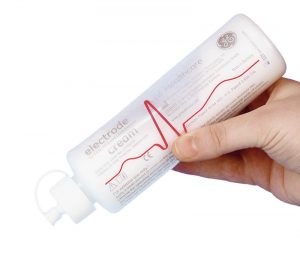 GE Healthcare Elektroden-Creme (Anwendungsbeispiel)