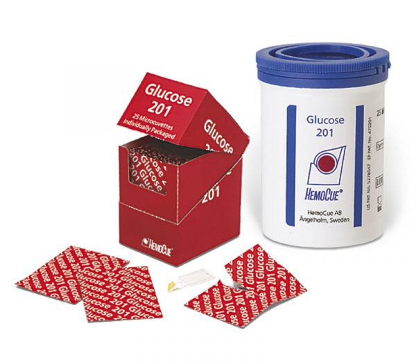 HemoCue Glucose 201 Mikroküvetten für Analyzer