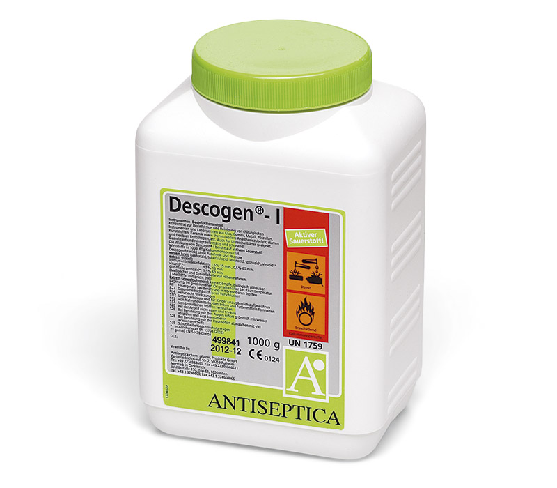Antiseptica Descogen®-I Granulat zur Instrumentendesinfektion Antiseptica Descogen®-I Granulat zur Instrumentendesinfektion