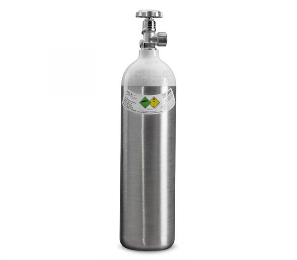 2,0 Liter Sauerstoffflasche aus Aluminium (1,8 L TYP 2)