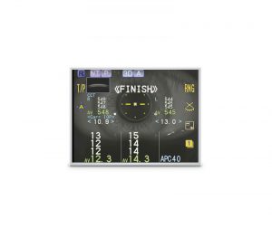 Nidek NT-510 Non-Contact-Tonometer – Displayansicht