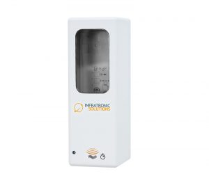 Infratronic Solutions IT 500 AW Euro-2 Berührungsloser Hygienespender mit Einwirkzeit-Kontrolle