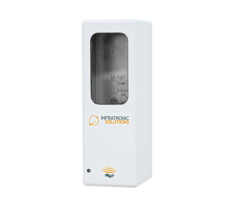 Infratronic Solutions IT 500 / 1000 Euro-2 Berührungsloser Hygienespender – Ausführung Infratronic Solutions IT 500 / 1000 Euro-2 Berührungsloser Hygienespender – Ausführung