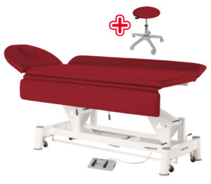 Ecopostural C5506 2-teilige höhenverstellbare Therapieliege inkl. Drehhocker