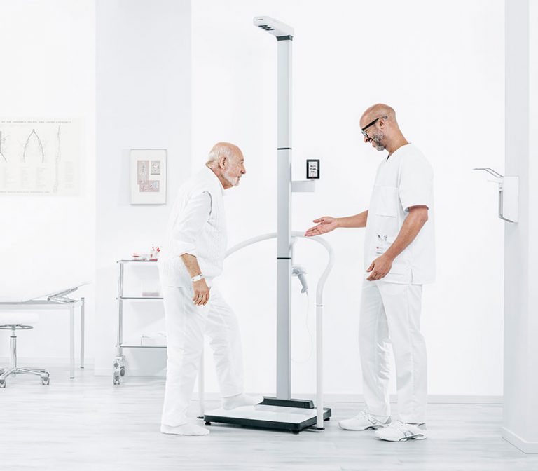 seca Scaleup Line Säulenwaage mit optionaler Längenmessung KS