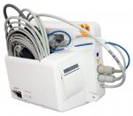 Medical Econet PROview Patientenmonitor – Rückansicht (Anwendungsbeispiel)