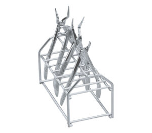 Miele E 521/2 Einsatz für 7 medizinische Zangen (Anwendungsbeispiel)