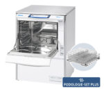 Melag MELAtherm 10 Evolution RDG mit Podologie-Set PLUS – geöffnete Ansicht