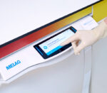 Melag MELAtherm 10 Evolution RDG mit Dental-Set – Detailansicht Smart Touch Bediendisplay (Anwendungsbeispiel)