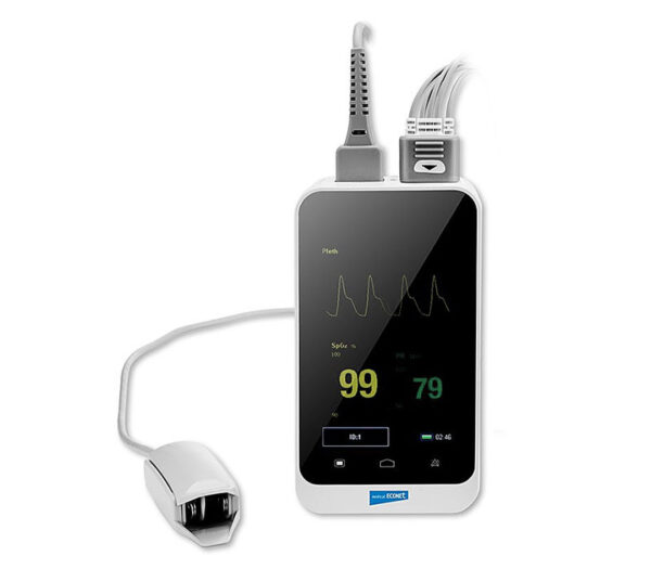 Medical Econet Palmcare DUO Hand-Pulsoximeter mit EKG