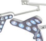 Derungs TRIANGO 100-1 DUO LED OP-Leuchte – Detailansicht Leuchtenkörper