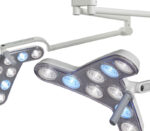 Derungs TRIANGO 100-3 FOKUS DUO LED OP-Leuchte – Detailansicht Leuchtkörper