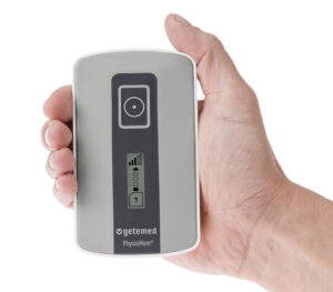Getemed PhysioMem PM 100 4G mobiles Tele-EKG (Anwendungsbeispiel)