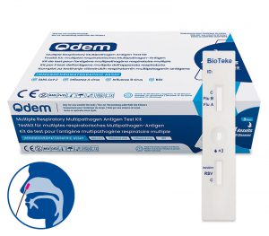 Bioteke Kombitest 4-in-1 SARS-CoV-2 + Influenza A + Influenza B + RSV