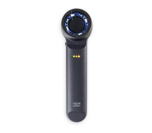 Heine DELTA 30 Pro LED-Dermatoskop – Rückansicht