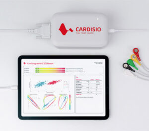 Cardisiographie - KI-gestützte und cloudbasierte Diagnostik (Anwendungsbeispiel, Lieferung ohne Tablet)