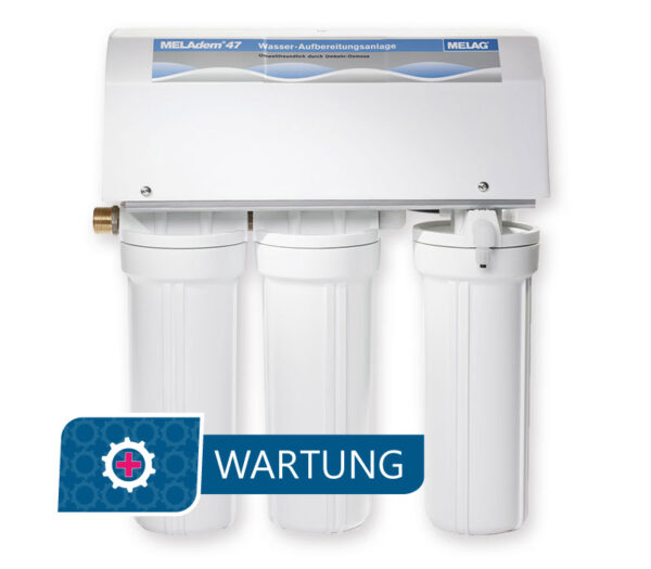 Wartung Melag MELAdem 47 Wasseraufbereitung