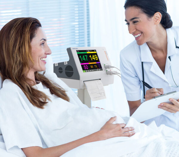 Huntleigh sonicaid Team 3 CTG + FetalCare eCTG-Software (Anwendungsbeispiel)