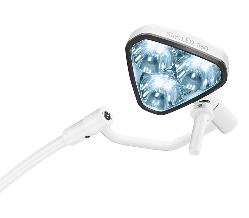 SIMEON Sim.LED 350 Untersuchungsleuchte – Detailansicht Leuchtenkörper SIMEON Sim.LED 350 Untersuchungsleuchte – Detailansicht Leuchtenkörper
