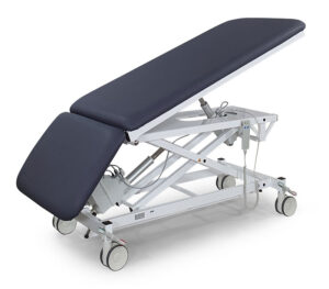 K. H. Dewert Universal Untersuchungsliege, 2-teilig, elektromotorische Höhenverstellung (Modell 2052E/2053E)